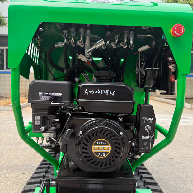 HULK D-500 – 7HP Mini Dumper (500KG Capacity, Electric Start)