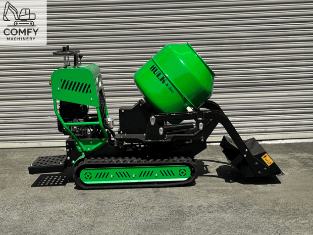 HULK M-280 – 7HP Cement Mixer on Tracks (Electric Start)
