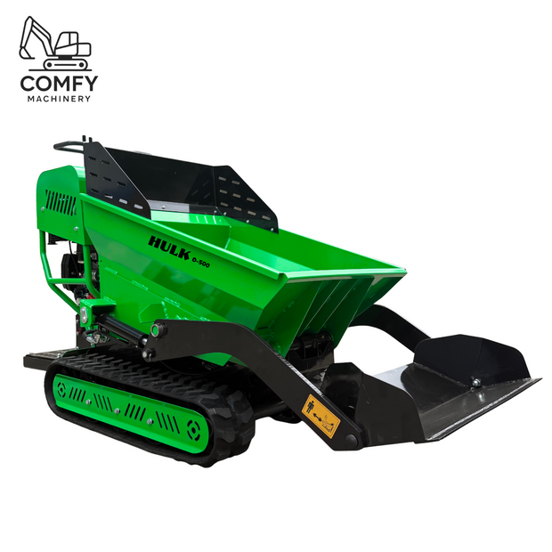 HULK D-500 – 7HP Mini Dumper (500KG Capacity, Electric Start)