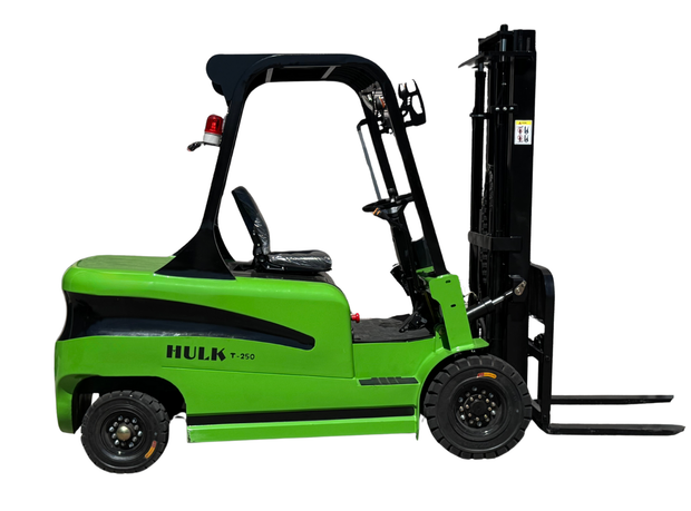 HULK T-250 Electric Forklift – 3-Meters & 2.5 Ton Capacity