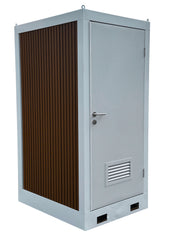 Premium Plumbed-In Portable Toilet Unit with WPC Fluted Wall Cladding – Fully Built & Ready to Use