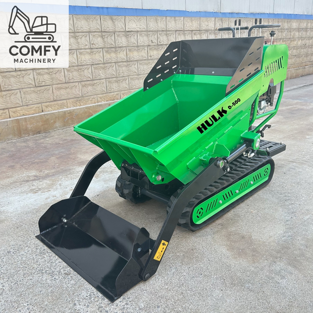 HULK D-500 – 7HP Mini Dumper (500KG Capacity, Electric Start)