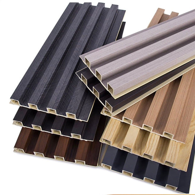 Indoor WPC Fluted Indoor 4-in-1 Wall Panels (2.9m x 165mm x 24mm)