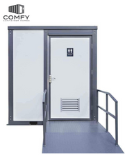 Disabled Portable Toilet/Shower 230cm x 110cm x 230 cm