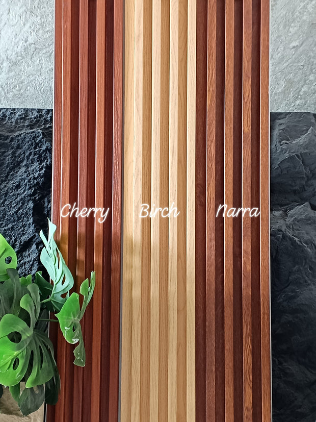 Indoor WPC Fluted Indoor Wall Panels (2900mm x 165mm x 24mm)