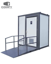 Disabled Portable Toilet/Shower 230cm x 110cm x 230 cm