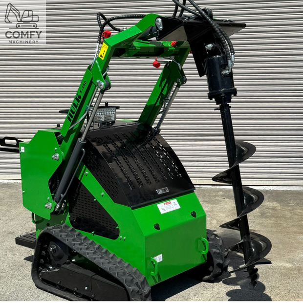HULK T-460 Post Hole Digger (250mm / 400mm) with Bucket