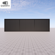 10m x 3.3m Container House Kit With Sliding Door – 33sqm, DIY Flat Pack