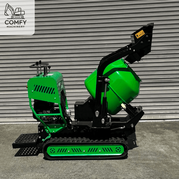 HULK M-280 – 7HP Cement Mixer on Tracks (Electric Start)