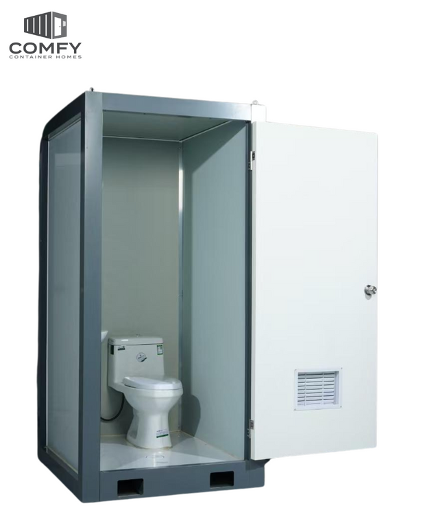 Flat Packed Single Portable Toilet/Shower 110cm x 110cm x 230cm