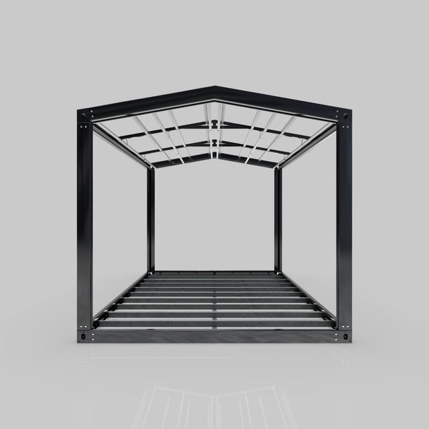 6m × 3.3m Slope-Roof Modular Steel Frame Kit