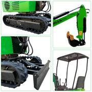 HULK E-450 Mini Excavator – Compact, Powerful & Built for Australian Sites