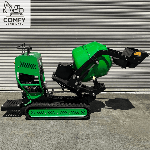 HULK M-280 – 7HP Cement Mixer on Tracks (Electric Start)