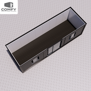10m x 3.3m Container House Kit With Sliding Door – 33sqm, DIY Flat Pack