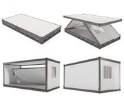 6m Foldable Container Room – Instant Setup Modular Space