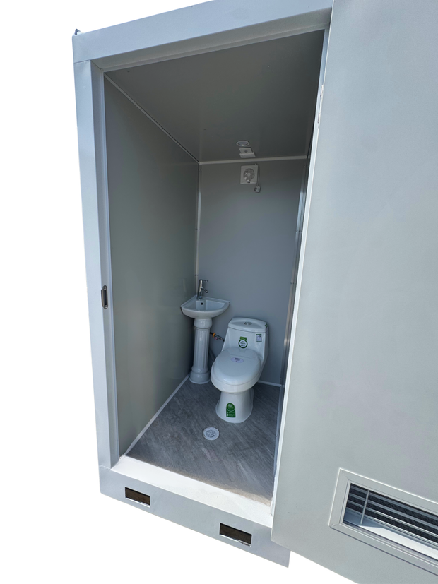 Single Portable Toilet Unit for Sale | Fully Assembled & Ready to Use