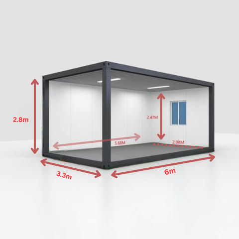 Container House Kit – Flat Packed & Ready for DIY Assembly
