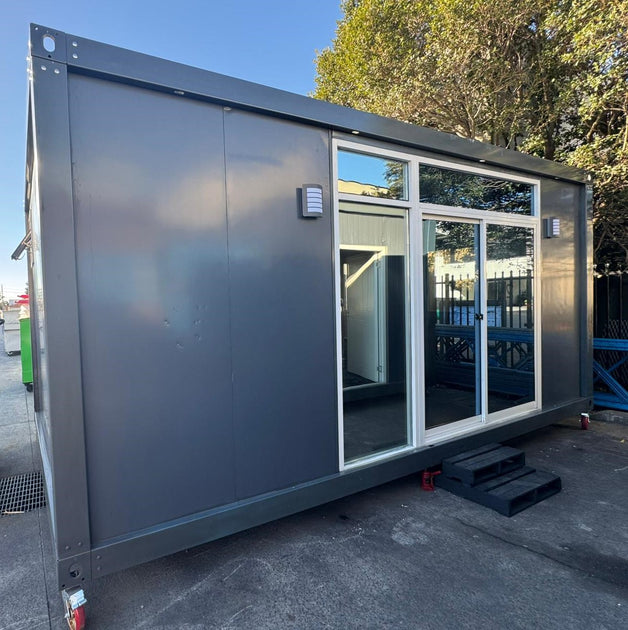 Deluxe Studio Container House 6m long x 3.3m (Ready Built) Or (Built O ...