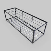 10m x 3.3m Powder Coated White Container Frame