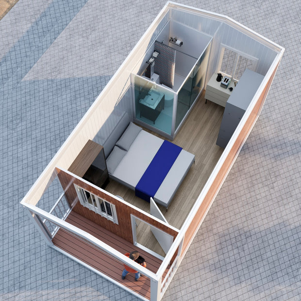 19.8 SQM DIY tiny home Cabin Kit -  Build Yourself!!