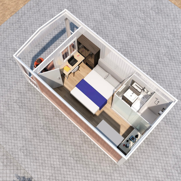 19.8 SQM DIY tiny home Cabin Kit -  Build Yourself!!
