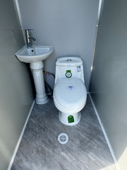 Single Portable Toilet Unit for Sale | Fully Assembled & Ready to Use
