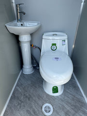 Single Portable Toilet Unit for Sale | Fully Assembled & Ready to Use