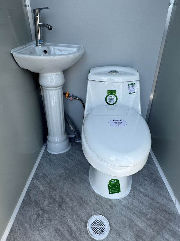 Single Portable Toilet Unit for Sale | Fully Assembled & Ready to Use