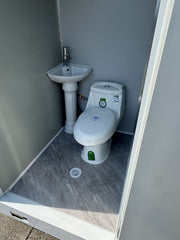 Single Portable Toilet Unit for Sale | Fully Assembled & Ready to Use