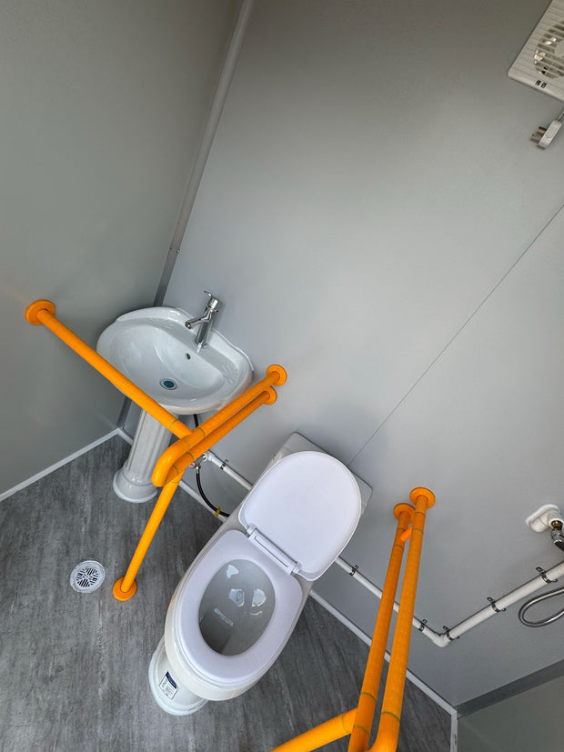 Portable Toilet, Shower & Sink Unit – Disability Accessible & Ready-to-Use
