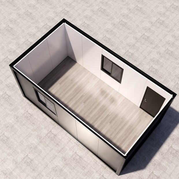 Container House Kit – Flat Packed & Ready for DIY Assembly