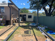 6m x 3m Powder Coated Grey Container Frame