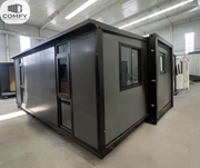 20ft Mobile Expandable Home 2 Bed Rooms Equipped with Bathroom and Kitchen